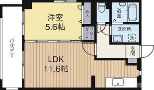 博多駅 徒歩15分 2階の物件間取画像